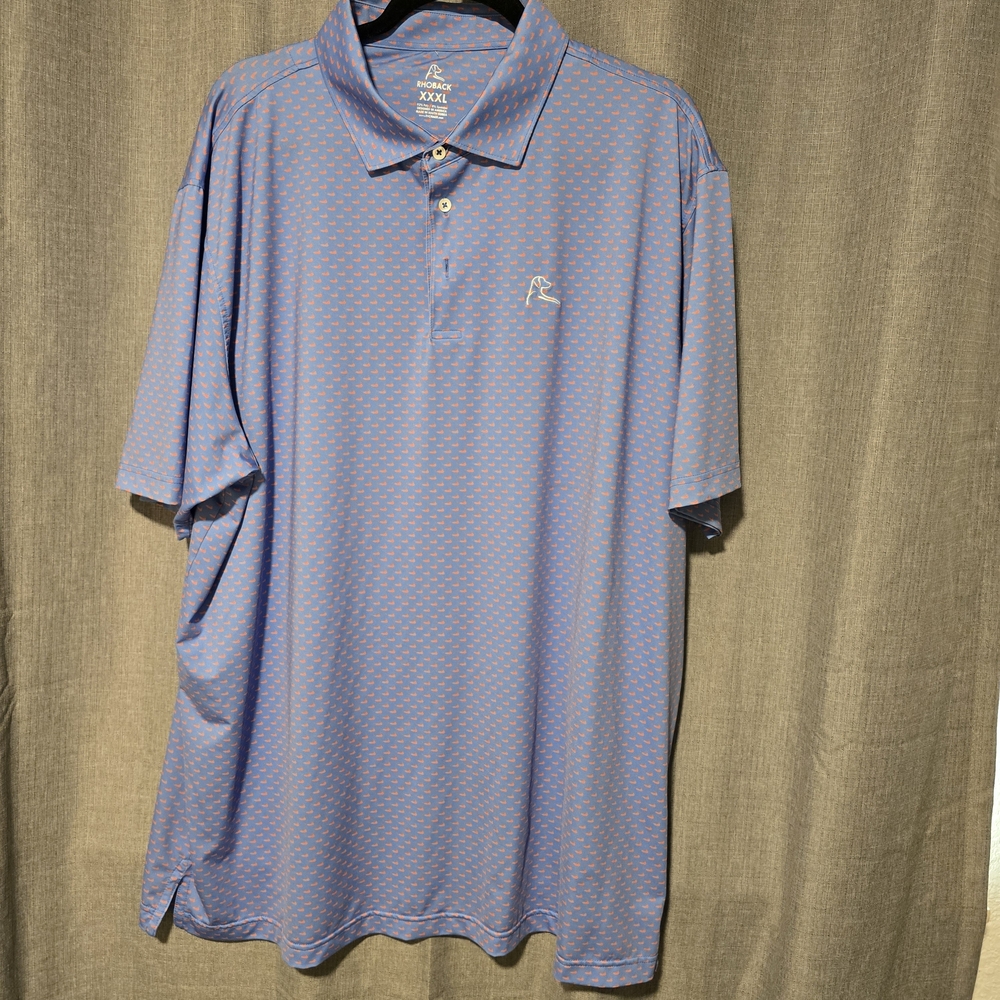 Rhoback Purple Polo Shirt 3XL XXXL